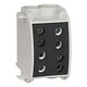 Clema de derivatie Schrack, 1P, sina DIN, 70mmp, negru, IK026350