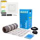 Kit covor incalzire in pardoseala 4.0m² - 160W/m² ZUBR + termostat inteligent WI-FI terneo sx