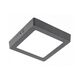 Spot LED, tip plafoniera, aplicat, patrat, alb-negru, 13W, 3000K, IP20, Matis Plus, GTV