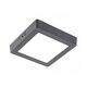 Spot LED, tip plafoniera, aplicat, patrat, alb-negru, 13W, 4000K, IP20, Matis Plus, GTV