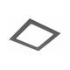Spot LED, fix, incastrat, patrat, alb-negru, 13W, 4000K, IP20, Matis Plus, GTV