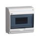 Tablou electric PVC, 9-1 module, usa transparenta, aplicat, iEK, IP30