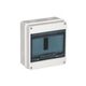 Tablou electric ABS, 5 module, usa transparenta, aplicat, iEK, IP55