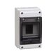Tablou electric ABS, 4 module, usa transparenta, aplicat, iEK, IP66