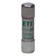 Siguranta fuzibila cilindrica ETI, 10x38mm, aM, 500VAC, 0.5A, 120kA, 002652009