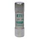 Siguranta fuzibila cilindrica ETI, 14x51mm, aM, 690VAC, 2A, 120kA, 002652024