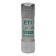 Siguranta fuzibila cilindrica ETI, 14x51mm, aM, 690VAC, 6A, 120kA, 002652026