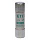 Siguranta fuzibila cilindrica ETI, 14x51mm, aM, 690VAC, 12A, 120kA, 002652029