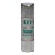 Siguranta fuzibila cilindrica ETI, 14x51mm, aM, 690VAC, 20A, 120kA, 002652031