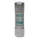 Siguranta fuzibila cilindrica ETI, 14x51mm, aM, 690VAC, 25A, 120kA, 002652032