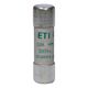 Siguranta fuzibila cilindrica ETI, 14x51mm, aM, 500VAC, 50A, 120kA, 002652036