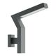 Aplica iluminat exterior parcuri, modern, LED, 4000K, 0.4ml, grafit, cu 1 brat, 1X8.5W, IP65, Elew, Elmarco