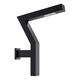 Aplica iluminat exterior parcuri, modern, LED, 4000K, 0.9ml, negru, cu 1 brat, 1X24W, IP65, Elew, Elmarco