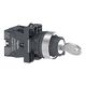 Selector cu cheie si revenire, 2ND, negru, 0-1, Schneider, XA2EG63