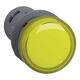 Lampa de semnalizare Schneider, LED, galben, 220VDC, D22, XA2EVMD8LC