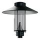 Aplica iluminat exterior parcuri, modern, LED, 4000K, 0.4ml, negru, 36W, IP65, Gamma, Elmarco