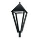 Corp de iluminat stradal LED, 23.5W, negru, 460x350x700mm, 4000K, IP65, Gedania BIS, Elmarco