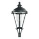 Corp de iluminat stradal LED, 24W, grafit, 380x380x700mm, 4000K, IP65, Aria, Elmarco