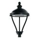Corp de iluminat stradal LED, 32W, negru, 380x380x620mm, 4000K, IP65, Aria BIS, Elmarco