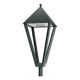 Corp de iluminat stradal LED, 32W, grafit, 350x350x700mm, 4000K, IP65, Gedania BIS, Elmarco
