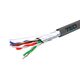 Cablu FTP TED, cat. 5e, cupru 24AWG, PVC, rola 305ml, 1000 Mbps, A0115387