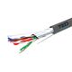 Cablu FTP TED, cat. 5e, cupru 24AWG, PVC, rola 305ml, 1000 Mbps, A0115389