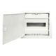 Tablou electric metalic, incastrat zidarie, 12 module, 1x12, cu usa mata, Schrack, IP20