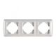 Cadru montaj incastrat Scame 3L 133.0393.W