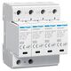 Descarcator la supratensiune Hager, TN-S+TT, contact semnalizare, 4P, tip C, 380VAC, SPB465R