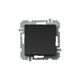 Mecanism intrerupator cu revenire TEM, incastrat, negru, IP20, Logiq, SQ11BKXO