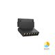 Corp de iluminat LED pe sina, magnetic, mobil, negru, 6W, CCT, Braytron, BD60-03181