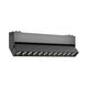 Corp de iluminat LED pe sina, pentru sina magnetica, liniar, reglabil, negru, 12W, 4000K, Braytron, BD60-13211