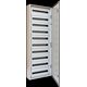Dulap electric metalic, cu plastroane, 264 module, 1800x600x250mm, Tracon, IP54, TGEF6018025