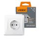 Priza 2P+E Videx, incastrat, alb, IP20, VF-BNSK1G-W
