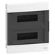 Tablou electric PVC, 24 module, 2X12, incastrat,  usa transparenta fumurie, Schneider, IP40, EU, EZ9EUA212
