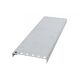 Plastron pentru dulap electric metalic, blank, 20cm, F-ELEKTRO, Mistral, IP55