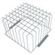 Grilaj de protectie pentru corpurile de iluminat High-Bay, LHBH, 480x480x250mm, Tracon