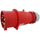 Stecher trifazic Tracon, cu inversarea fazelor, IP44, mobila, 3P+N+E, 32A, TICS-025PF