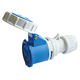 Priza monofazica Tracon, IP67, mobila, 2P+E, 16A, TICS-2132H