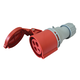 Priza trifazica Tracon, IP67, mobila, 3P+E, 16A, TICS-2142H