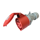 Priza trifazica Tracon, IP44, mobila, 3P+N+E, 16A, TICS-215H