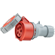 Priza trifazica Tracon, IP67, mobila, 3P+N+E, 32A, TICS-2252H