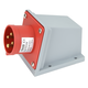 Stecher trifazic Tracon, IP44, aplicat, 3P+E, 16A, TICS-514