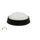 Plafoniera LED, aplicata, rotunda, negru, 15W, CCT, IP65, Lumen