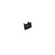 Capac terminal cu gaura pentru profil banda LED, negru, Lumen, 30-1550031