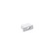Capac terminal cu gaura pentru profil banda LED, alb, Lumen, 30-15530