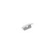 Capac terminal cu gaura pentru profil banda LED, alb, Lumen, 30-156030