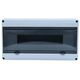 Tablou electric ABS, 18 module, aplicat, 1X18, aplicatii fotovoltaice, Tracon, IP65, EDFKIP65U181