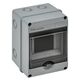Tablou electric ABS, 5 module, aplicat, 1X5, aplicatii fotovoltaice, Tracon, IP65, EDFKIP65U51