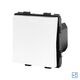 Modul intrerupator cap cruce, alb, Luxion